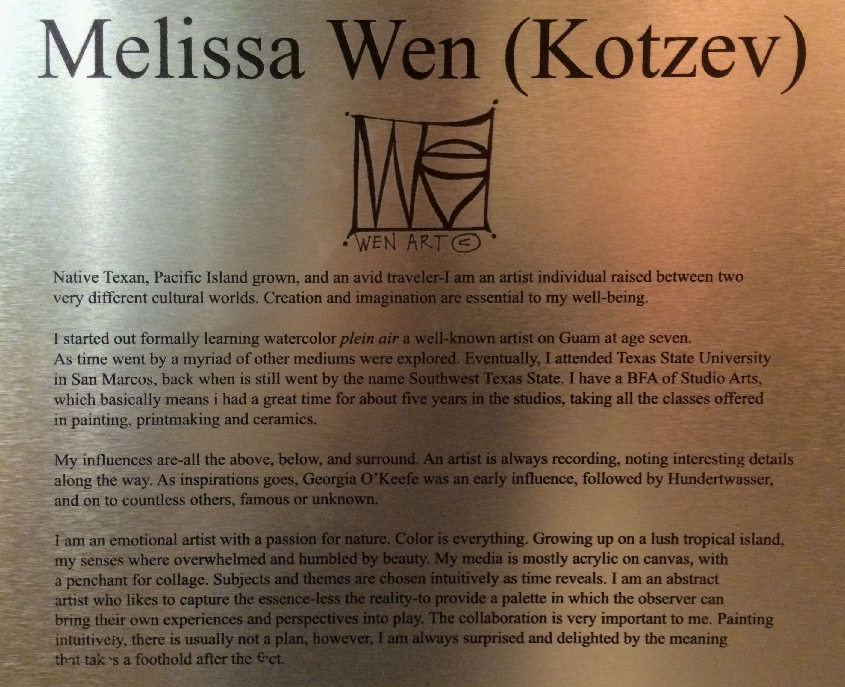 Bio Plaque